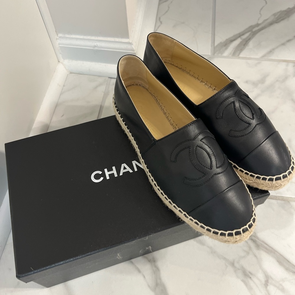 New Chanel Espadrilles Size 37 (7) - Picture 2 of 5